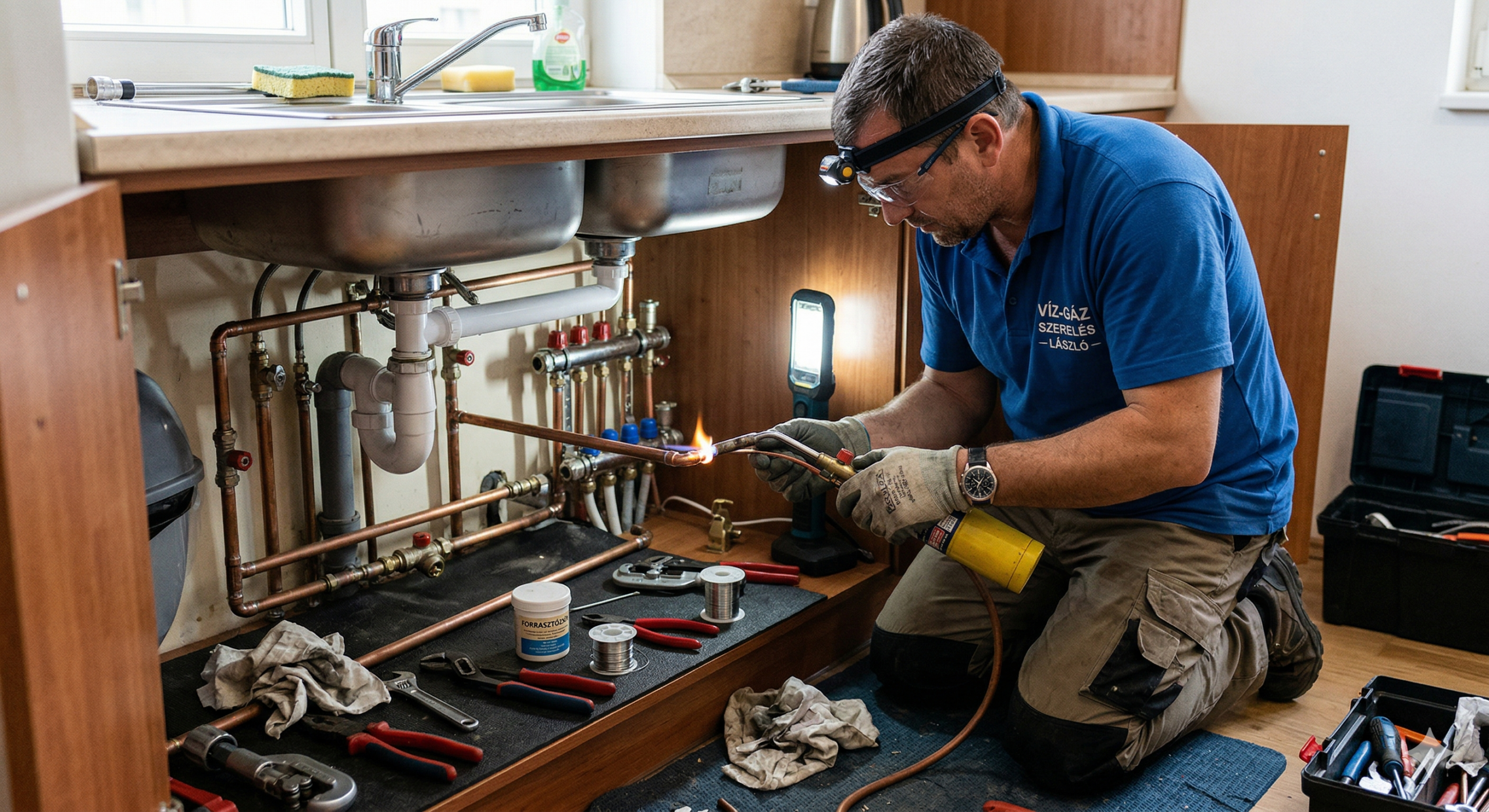 vízszerelés